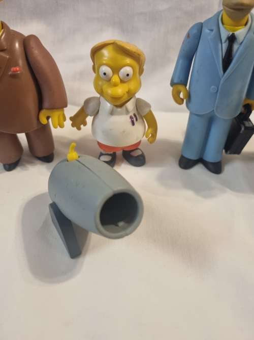 Simpsons action figures set