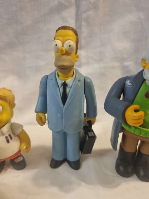 Simpsons action figures set