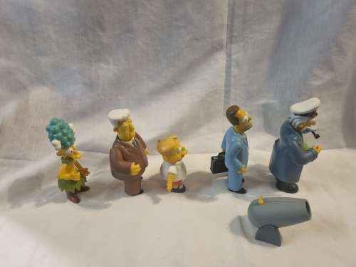 Simpsons action figures set