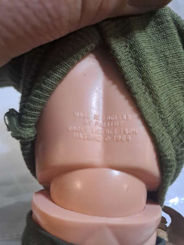 Vintage gi-joe 1964 made in England hasbro