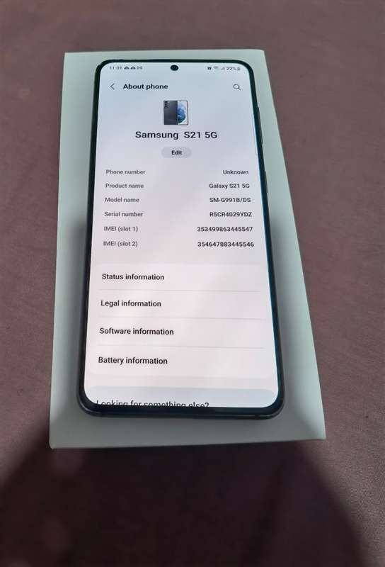 Samsung S21 5G 256GB