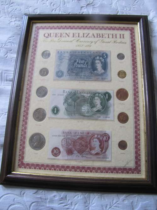 Queen Elizabeth - The Pre-Decimal Currency of GB 1953-1971