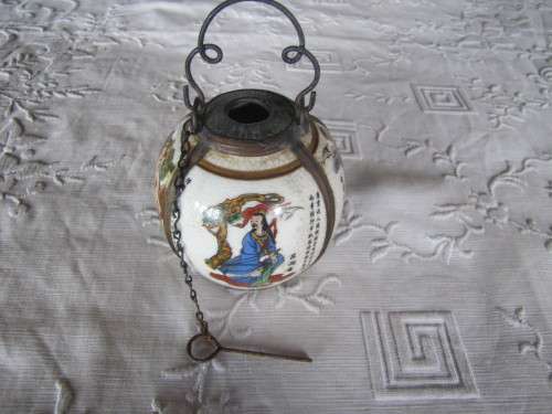 Chinese Opium pipe holder
