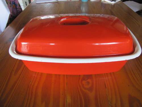 Enamel Roasting Dish - Family Size!