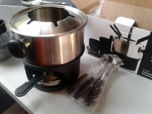 @Home Brand new Fondue Set in packaging