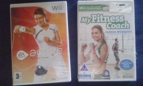 Wii Sports - full package (console, controls, foot boards, games)
