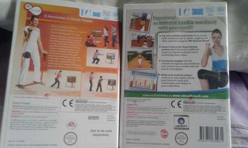 Wii Sports - full package (console, controls, foot boards, games)