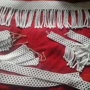 Traditional beadwork lot longest 85cm