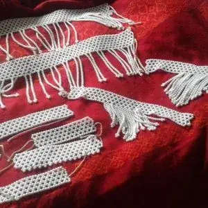 Traditional beadwork lot longest 85cm