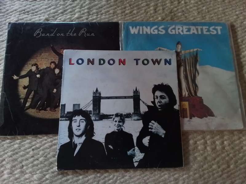 Wings - Paul McCartney - 3 collectable lps