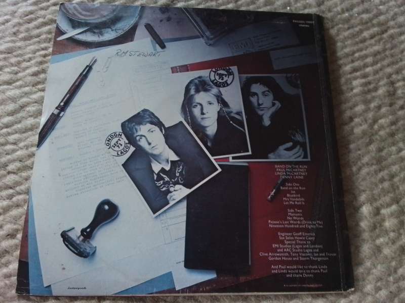 Wings - Paul McCartney - 3 collectable lps