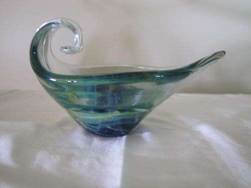 Murano Teardrop glass dish - lovely gift!