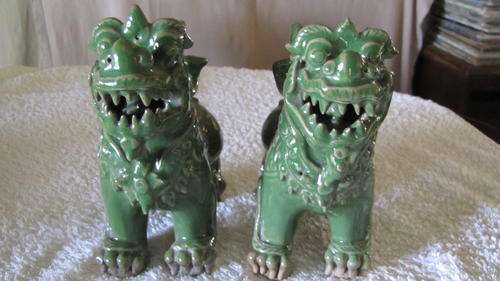 Oriental Foo Dogs (pair) - direct from Thailand