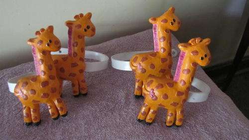 Giraffe Curtain Tie-backs (Set of 4)