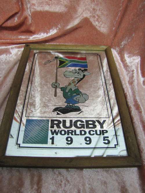 Bar Mirror - Rugby World Cup 1995