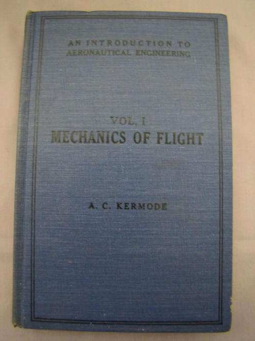 3 Vintage Books on Mechanics of Flight, Gipsy Major Aero-Engine & Flying Training Manual