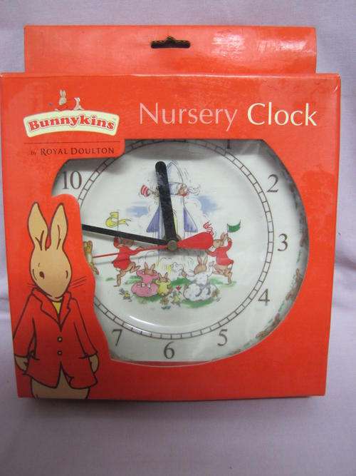 Royal Doulton Bunnykins Nursery Clock
