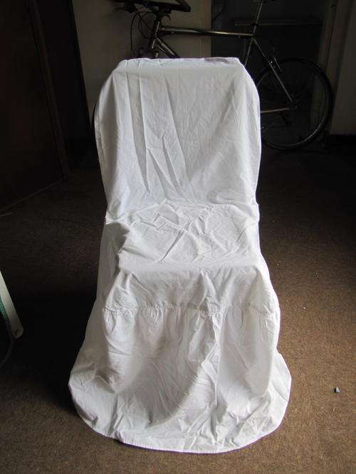 White Catering Chair covers -  Bulk Lot of 71