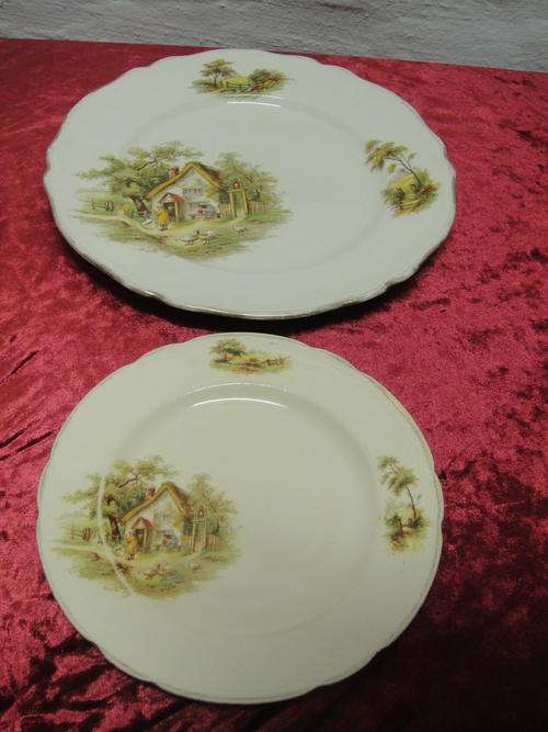 Alfred Meakin - Dinner & Side Plate