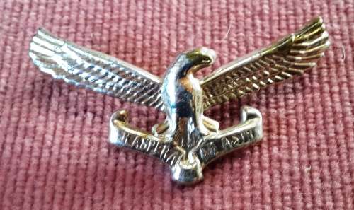 SAAF / SALM  Badge  -- Large 6.5 x 3 cm (1)