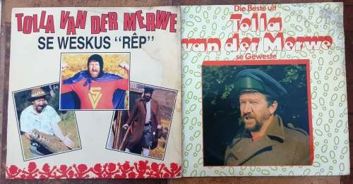 2 x Tolla van der Merwe (Vinyl Lp) -- Weskus Rep & Die Beste uit sy Geweste