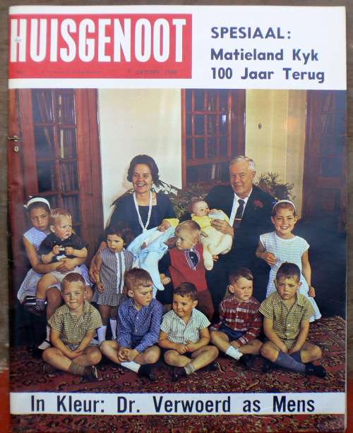 Die Huisgenoot - 7 Oktober 1966 - Dr Verwoerd as Mens -