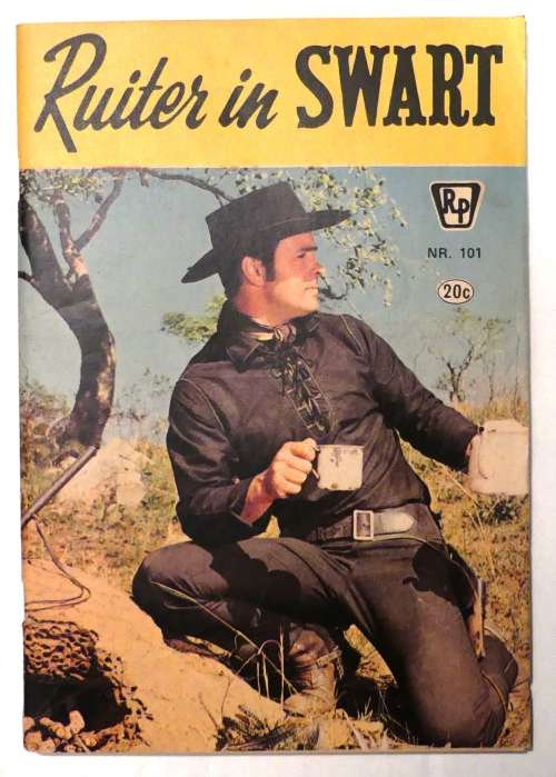 Ruiter in Swart -- Fotoverhaal  -- BOEK NO 101 (Afrikaans) Die Graf Roep om Wraak
