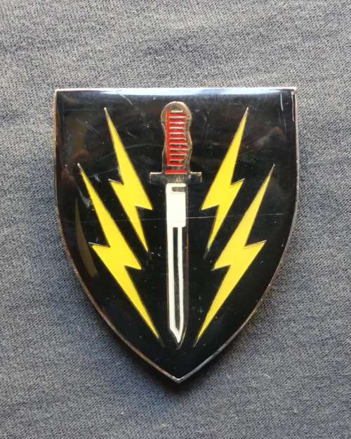61 Mechanised Battalion Group Metal Flash -- 61 Mech Bn GP -- (Shoulder Flash)