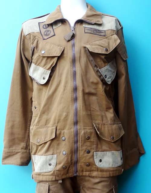 RECCE / PARATROOPER Nutria Slangvel Jump Smock Jacket  -- Special Forces Jacket  with Insignia