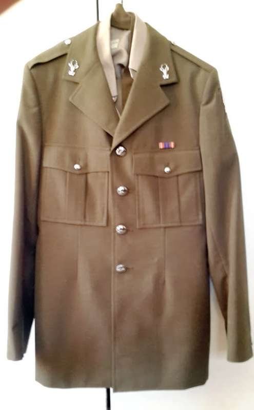 FULL STEPOUTS Uniform - Jacket, Shirt, Pants, Tie and Belt With Insignia - 1970's