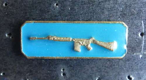 SA Air Force Marksman QUALIFICATION Badge  -- Lugmag Skietbalkie