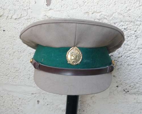 OLD SA Correctional Services Peak Cap -- with metal Cap badge / Gevangenis diens