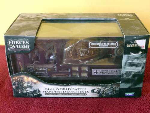 Forces of Valor -- German Zundapp KS 750Side Car Panzer Div Poland 1944 Scale 1:32