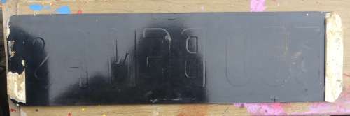 Free StateNumber Plate -- 530 BFN FS --  Vrystaat Nommerplaat -- Perspex