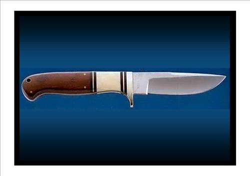 PUMA " Rose Wood and Bone sheath knife" Sheath included, Handmade Knife