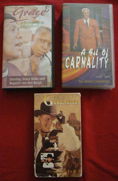 3x Video's: The GUNSLIINGER & GRACE - a testimony of forgiveness & A Gift of Carnality