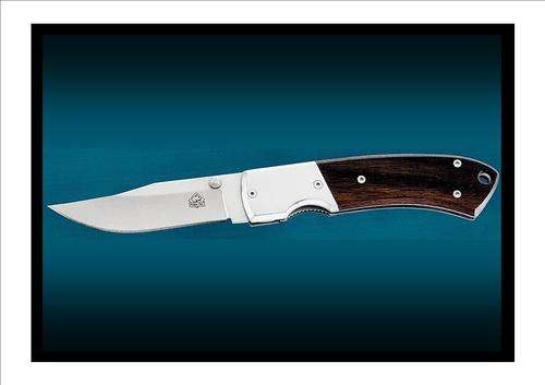 Back by Popular demand: PUMA TEC:"Liner Lock Ebony: Imported knives from Germany