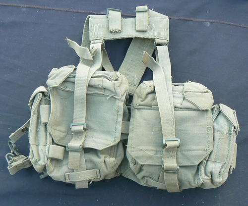 SAW/SADF WEBBING with yolk- Used in bushwar