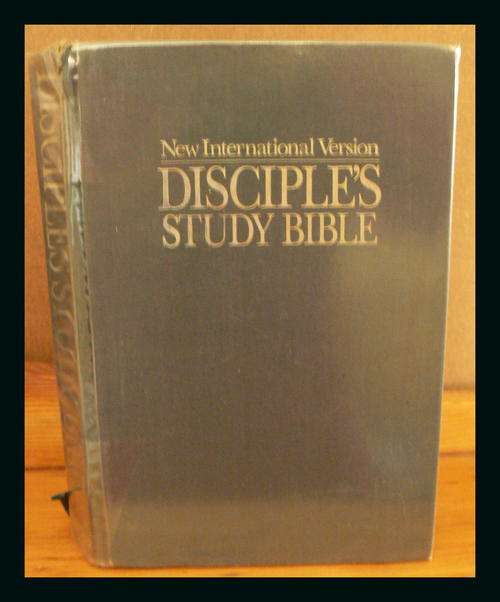 NIV Disciple's Study Bible - Hard Cover -RED LETTER