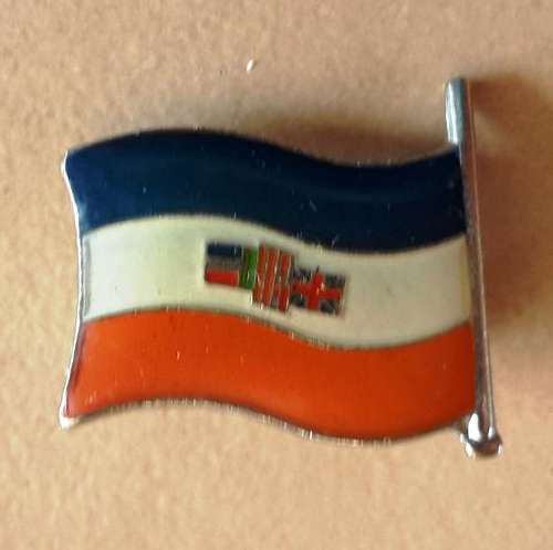 Ou Suid Afrika Vlag / Old South Africa Flag lapel pin