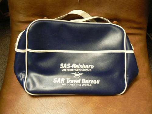SAS Reisburo Reis-sak / SAR Travel Bureau Travel Bag