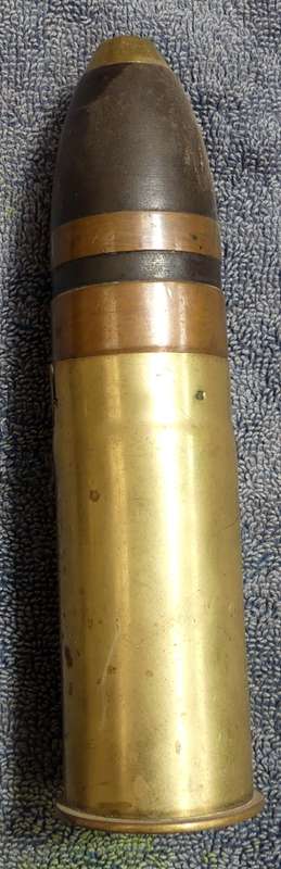 1886 ZAR Staatsartillerie `Lorenz Karlsruhe` Pom-Pom Shell