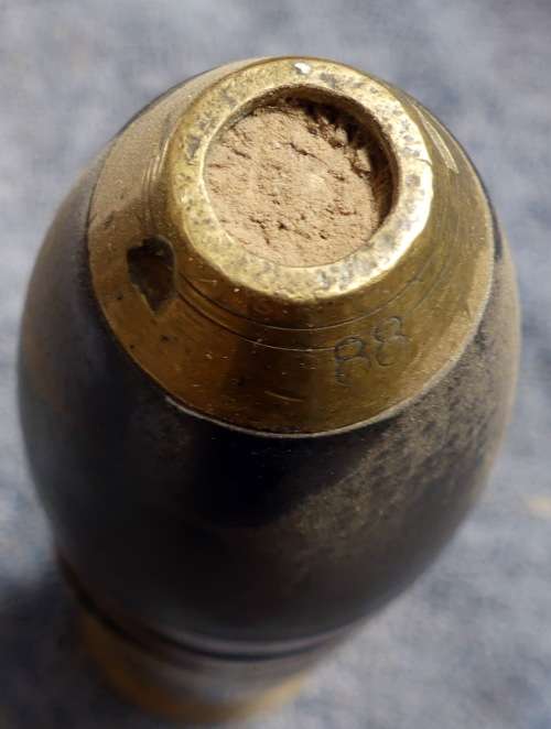 1886 ZAR Staatsartillerie `Lorenz Karlsruhe` Pom-Pom Shell
