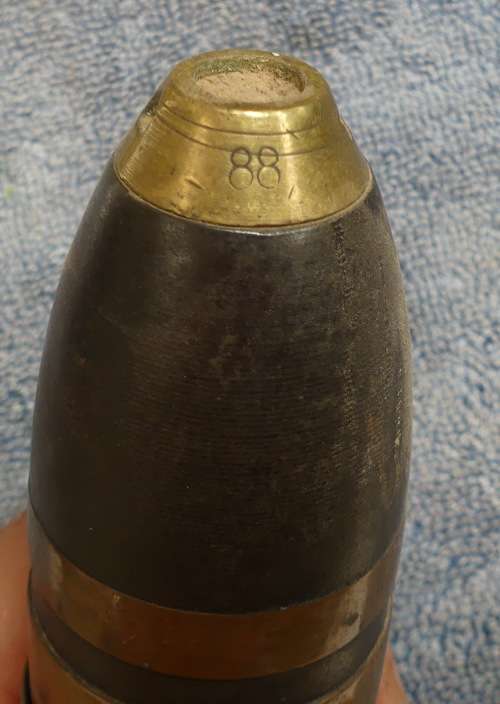 1886 ZAR Staatsartillerie `Lorenz Karlsruhe` Pom-Pom Shell