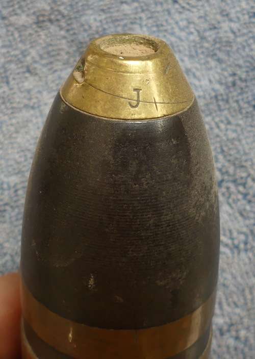 1886 ZAR Staatsartillerie `Lorenz Karlsruhe` Pom-Pom Shell