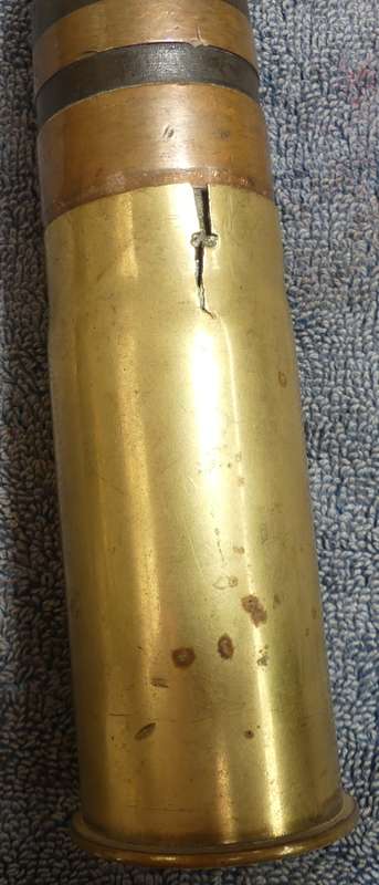 1886 ZAR Staatsartillerie `Lorenz Karlsruhe` Pom-Pom Shell