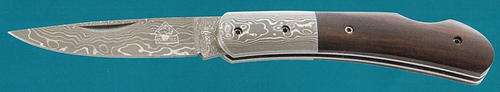 PUMA TEC "ebony-damascus 71 layers" Beautifull handmade German knife, damascus steel, New range