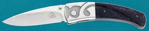 PUMA TEC "liner lock sandalwood" High qaulity handmade German knife, Latest range