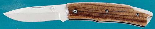 PUMA TEC Zebrawood, High quality handmade German knife, latest range