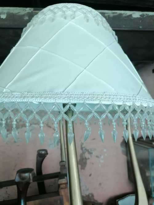 Beautiful lamp shade decorated